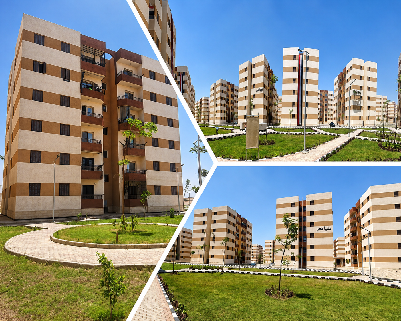 100+ buildings in social housing